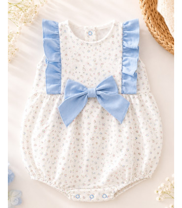 Pelele Bebé Niña Bouquet Azul  Inicio    azul, bouquet, pelele, niña, bebé |Confetti Bebe