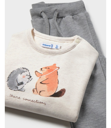 Chándal Tres Piezas Con Chaleco Niño Mayoral  New Collection    niño, tres, piezas, chándal