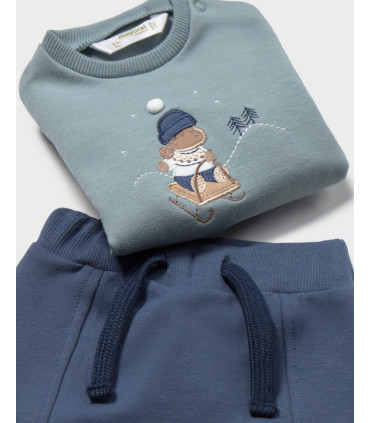 Chándal Tres Piezas Con Chaleco Bebé Niño Mayoral  New Collection    niño, mayoral, tres