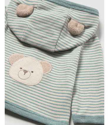 Chándal Con Chaqueta Capucha a Rayas Bebé Niño Mayoral  New Collection    capucha, mayoral
