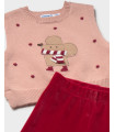 Conjunto Chaleco Tres Piezas Niña Mayoral  New Collection    niña, piezas, chaleco, conjunto