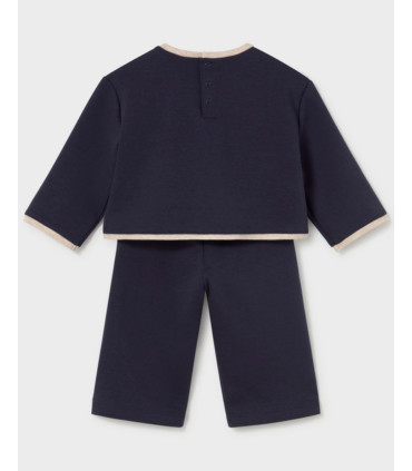 Conjunto Pantalón y Jersey Bordado Niña Mayoral  New Collection    jersey, mayoral, niña