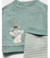 Conjunto Polaina y Sudadera Osito Mayoral  New Collection   TALLA: 1-2 meses, 2-4 meses, 0-1