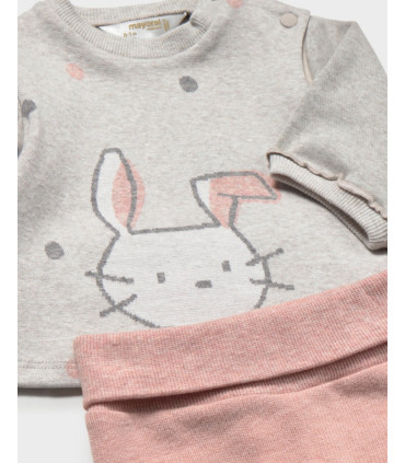 Conjunto Polaina y Sudadera Conejito Mayoral  New Collection    sudadera, polaina, conjunto