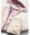 Chaquetón Reversible Pelo Bebé Niña Mayoral  New Collection    pelo, chaquetón, bebé, niña