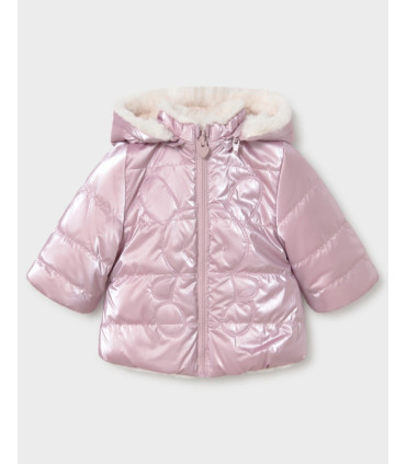 Chaquetón Reversible Pelo Bebé Niña Mayoral  New Collection    pelo, chaquetón, bebé, niña