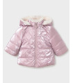 Chaquetón Reversible Pelo Bebé Niña Mayoral  New Collection    pelo, chaquetón, bebé, niña
