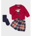 Conjunto Pantalón Corto Con Leotardos Bebé Niño Mayoral  New Collection    pantalón