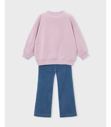 Conjunto Legging Flare y Sudadera Niña Mayoral  New Collection    flare, mayoral, niña