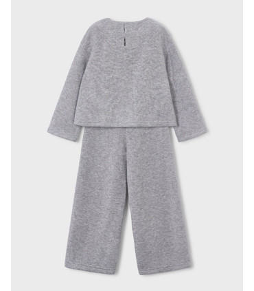 Conjunto Pantalón con Jersey Lazos Niña Mayoral  Niña-Niño    conjunto, lazos, jersey