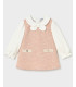 Vestido Combinado Niña Mayoral  Niña-Niño    combinado, mayoral, vestido, niña |Confetti Bebe