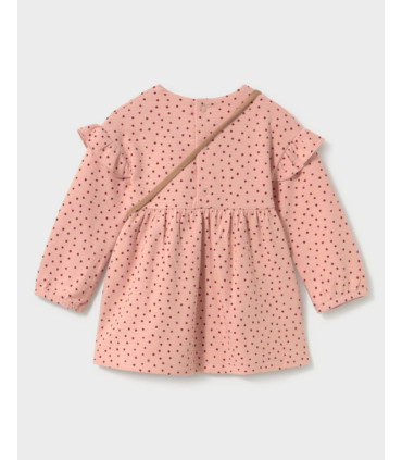 Vestido Estampado Con Bolso Niña Mayoral  Inicio    bolso, estampado, vestido, mayoral, niña