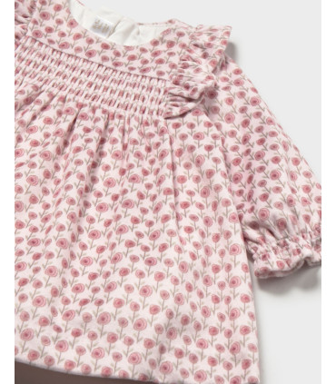 Verstido Terciopelo Estampado Bebé Niña Mayoral  Inicio    niña, verstido, bebé, estampado