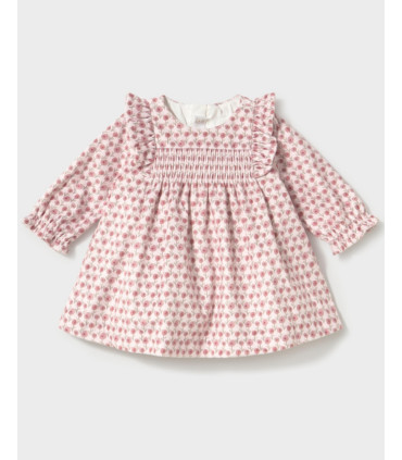 Verstido Terciopelo Estampado Bebé Niña Mayoral  Inicio    niña, verstido, bebé, estampado