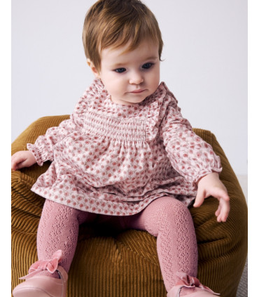 Verstido Terciopelo Estampado Bebé Niña Mayoral  Inicio    niña, verstido, bebé, estampado