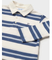 Polo Manga Larga Rayas Indigo Niño Mayoral  Niña-Niño    polo, rayas, indigo, larga, mayoral