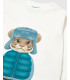 Camiseta Manga Larga Tigre Interactiva Niño Mayoral  Niña-Niño    larga, interactiva