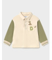 Polo Mangas Contraste Dino Niño Mayoral  Niña-Niño    mangas, dino, polo, mayoral, niño