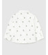 Camisa Blanca Estampada Niño Mayoral  Niña-Niño    blanca, niño, estampada, mayoral, camisa