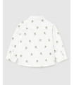 Camisa Blanca Estampada Niño Mayoral  Niña-Niño    blanca, niño, estampada, mayoral, camisa