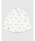 Camisa Blanca Estampada Niño Mayoral  Niña-Niño    blanca, niño, estampada, mayoral, camisa