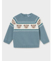 Jersey Jacquard Ositos Niño Mayoral  Niña-Niño    jacquard, ositos, mayoral, jersey, niño