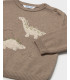 Jersey Intarsia Dinos Niño Mayoral  Niña-Niño    niño, intarsia, mayoral, dinos, jersey