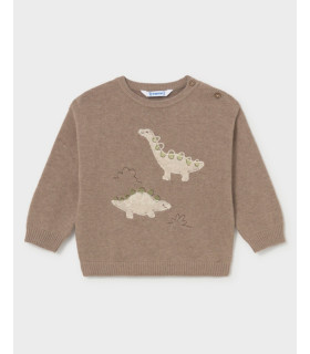 Jersey Intarsia Dinos Niño Mayoral  Niña-Niño    niño, intarsia, mayoral, dinos, jersey