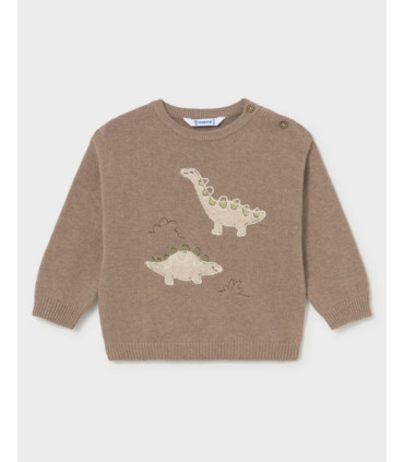Jersey Intarsia Dinos Niño Mayoral  Niña-Niño    niño, intarsia, mayoral, dinos, jersey