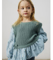Blusa Con Efecto Chaleco Niña Mayoral  Niña-Niño    chaleco, niña, mayoral, efecto, blusa