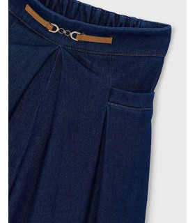 Falda Pantalón Midi Tejano Niña Mayoral  Niña-Niño    pantalón, midi, niña, falda, tejano