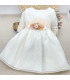 Vestido Gasa Plumetti Manga Encaje  Ceremonia    encaje, manga, plumetti, vestido, gasa