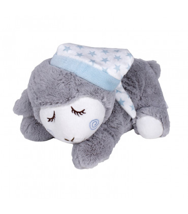 Peluche Térmico Oveja Azul  Peluches y sonajeros  Peluche térmico Modelo oveja con gorrito
